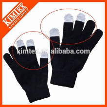 Acrylic custom for touchscreen texting gloves